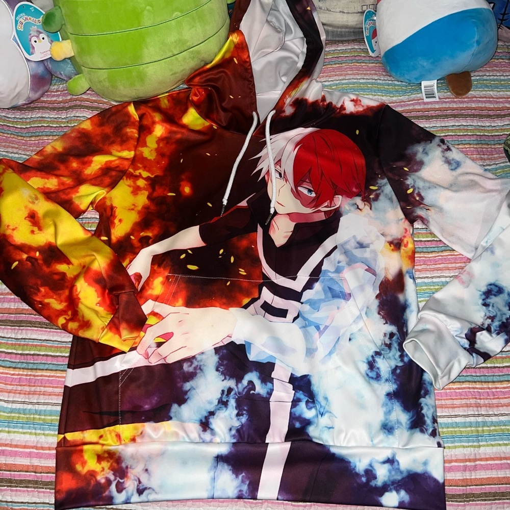 My hero Academia Todoroki hoodie sz S